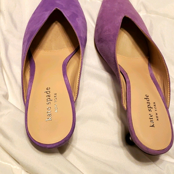 Kate Spade Lilac POP Coco point kitten heel CORI - Picture 3 of 13